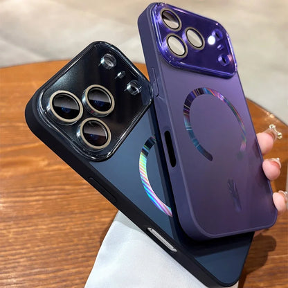 Big Window Flowing Light for Magsafe Magnetic Case for iPhone