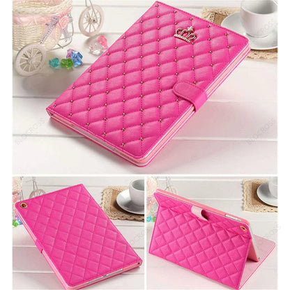 Funda Case for iPad Lambskin Stand Smart Case