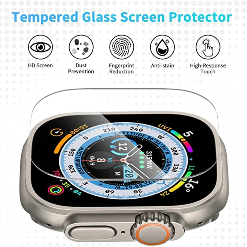 1 Pc Tempered Glass for Apple Watch Ultra Tool