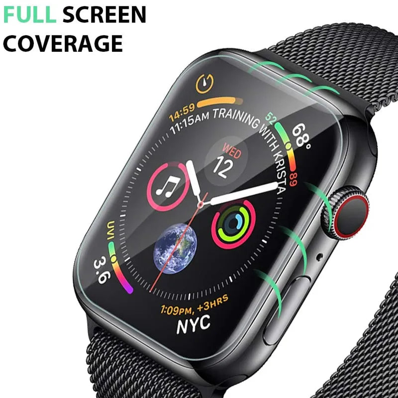 3 Pcs Clear Screen Protector Film for Apple Watch