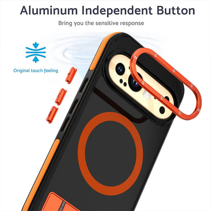 Luxury Folding Stand Magnetic Phone Case For Google Pixel