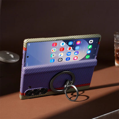 Carbon Fiber Protective Case For Samsung Galaxy Z Fold