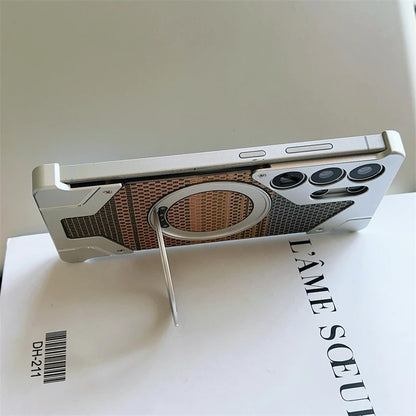 Aluminum Alloy Frameless Magsafe Phone Case For Samsung