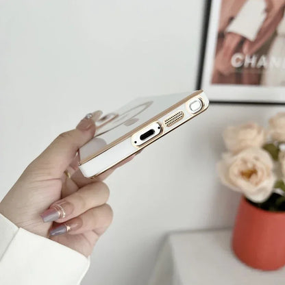 Plating Soft Silicone Magsafe Case For Samsung Galaxy
