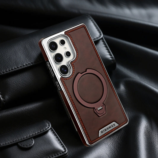 360 ° Rotating Bracket Leather Case for Samsung