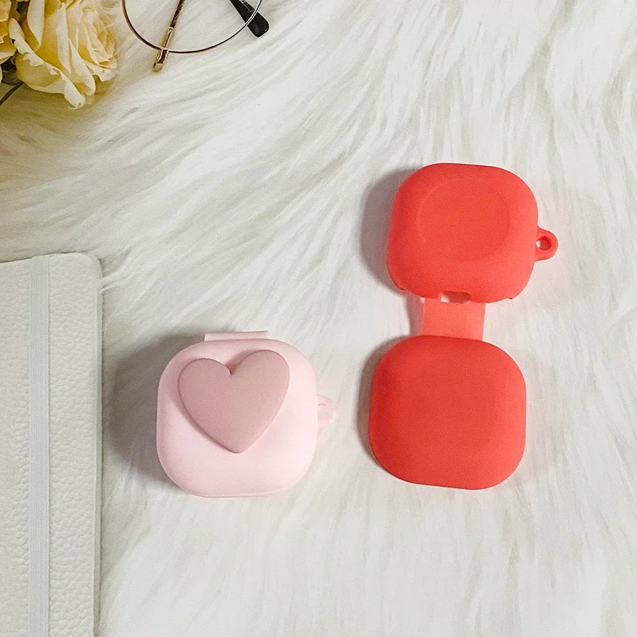 Love Galaxy Buds Silicone Case with WristChain Lanyard