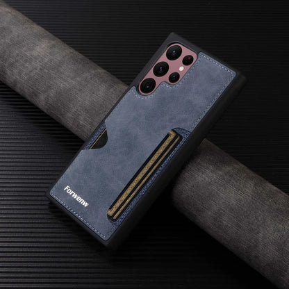 Retro Card Leather Case for Samsung