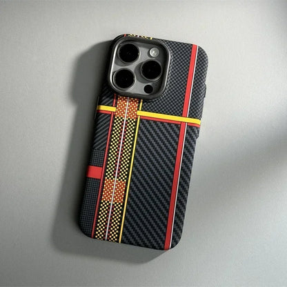 Carbon Fibre Magsafe Phone Case for iPhone