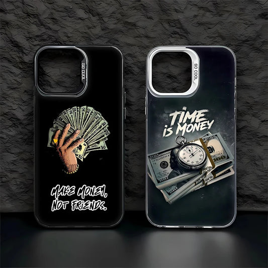 Time is Money Dollar Cash Phone Case For iPhone