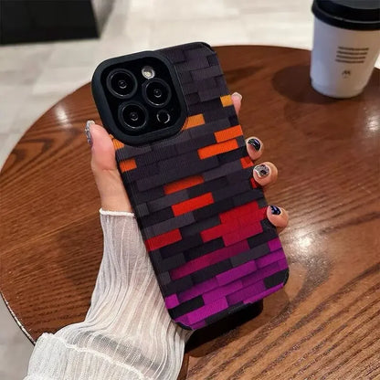 Pattern Leather Case for iphone