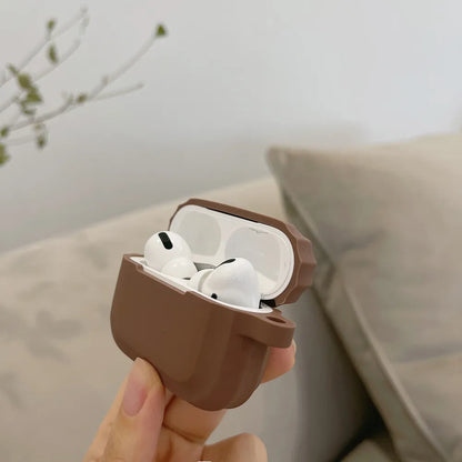 Chocolate Khaki Case For Apple Airpods Pro