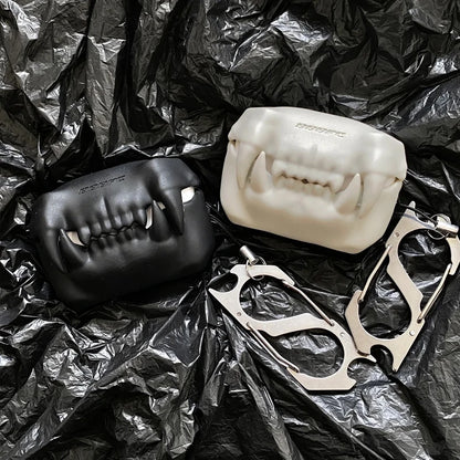 Tiger Tooth Silicone Earphone Case for AirPods