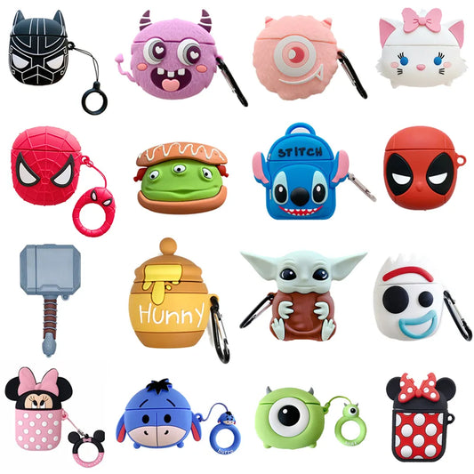 Cute 3D Cartoon Protective Case for AirPods