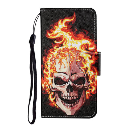 Printed Leather Wallet Flip Phone Case For Samsung Galaxy