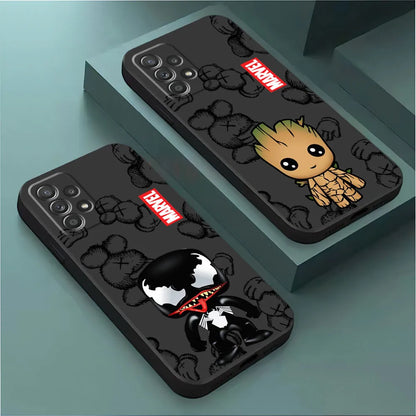 Marvel Characters Printed Case for Galaxy