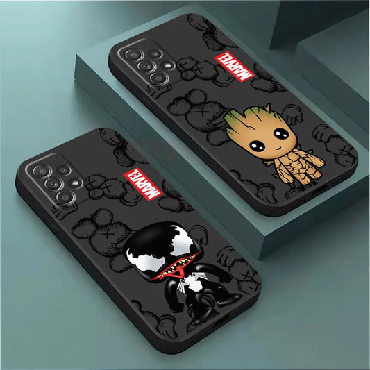 Marvel Characters Printed Case for Galaxy