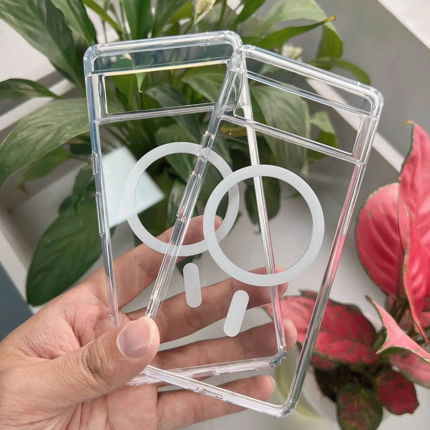 Transparent Magsafe Case For Google Pixel