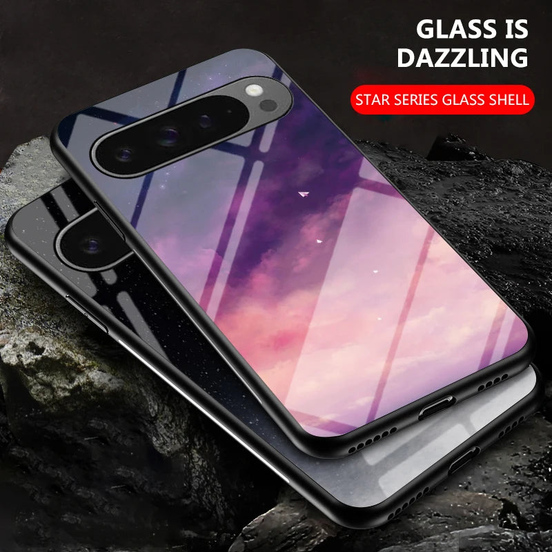 Tempered Glass Back Cover for Google Pixel