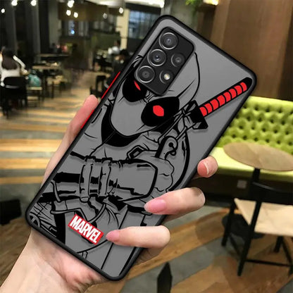 Marvel Comic Characters Silicone Case for Samsung Galaxy