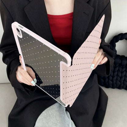 Black Polka Dots Case for iPad