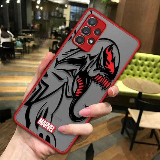Marvel Comic Characters Silicone Case for Samsung Galaxy