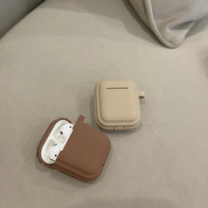 Chocolate Khaki Case For Apple Airpods Pro