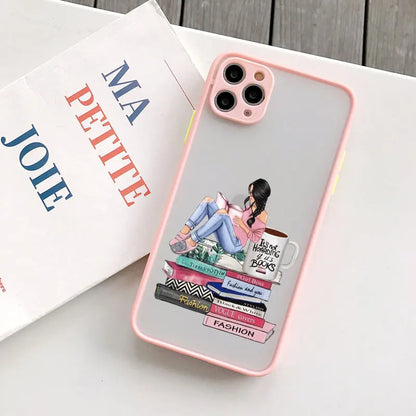 Read Book Coffee Girl  Case for iphone