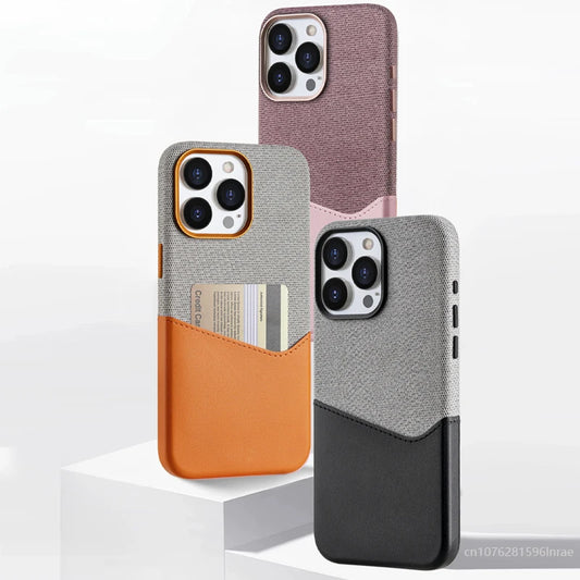 MagSafe Leather Phone Case For iPhone
