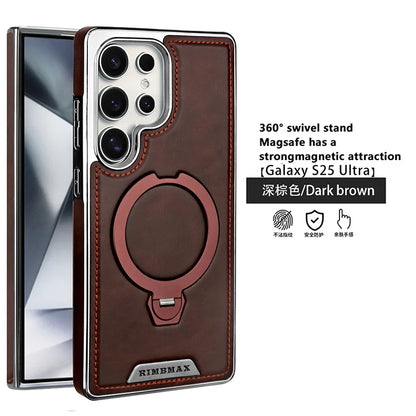 360 ° Rotating Bracket Leather Case for Samsung