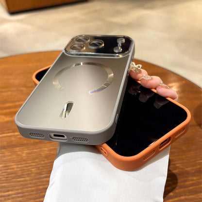 Big Window Flowing Light for Magsafe Magnetic Case for iPhone