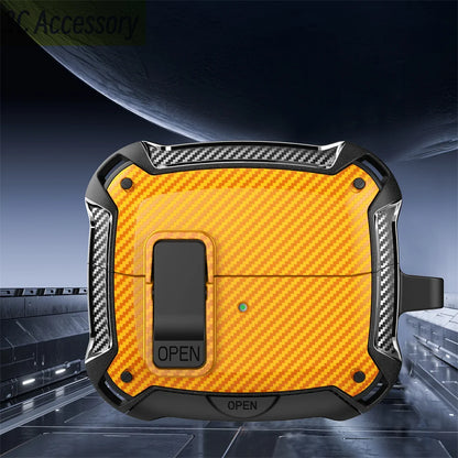 Secure Lock Clip Case for Samsung Buds with Cleaning kit