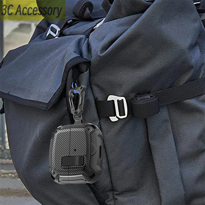 Secure Lock Clip Case for Samsung Buds with Cleaning kit