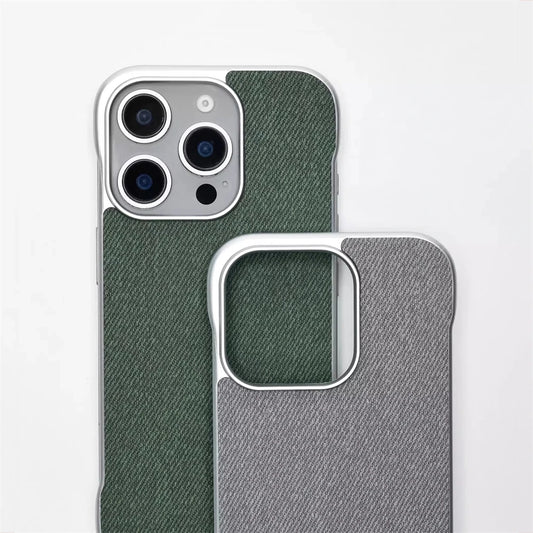 Ultra Thin Cloth Texture Slim Case For iPhone