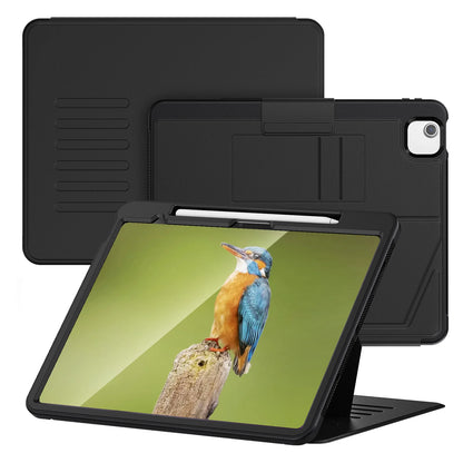 Multi-Layers Protective Magnetic PU Leather Cover for iPad