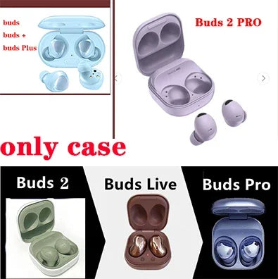 Bear Cover Silicone Clear Galaxy Buds Cover with Keychain