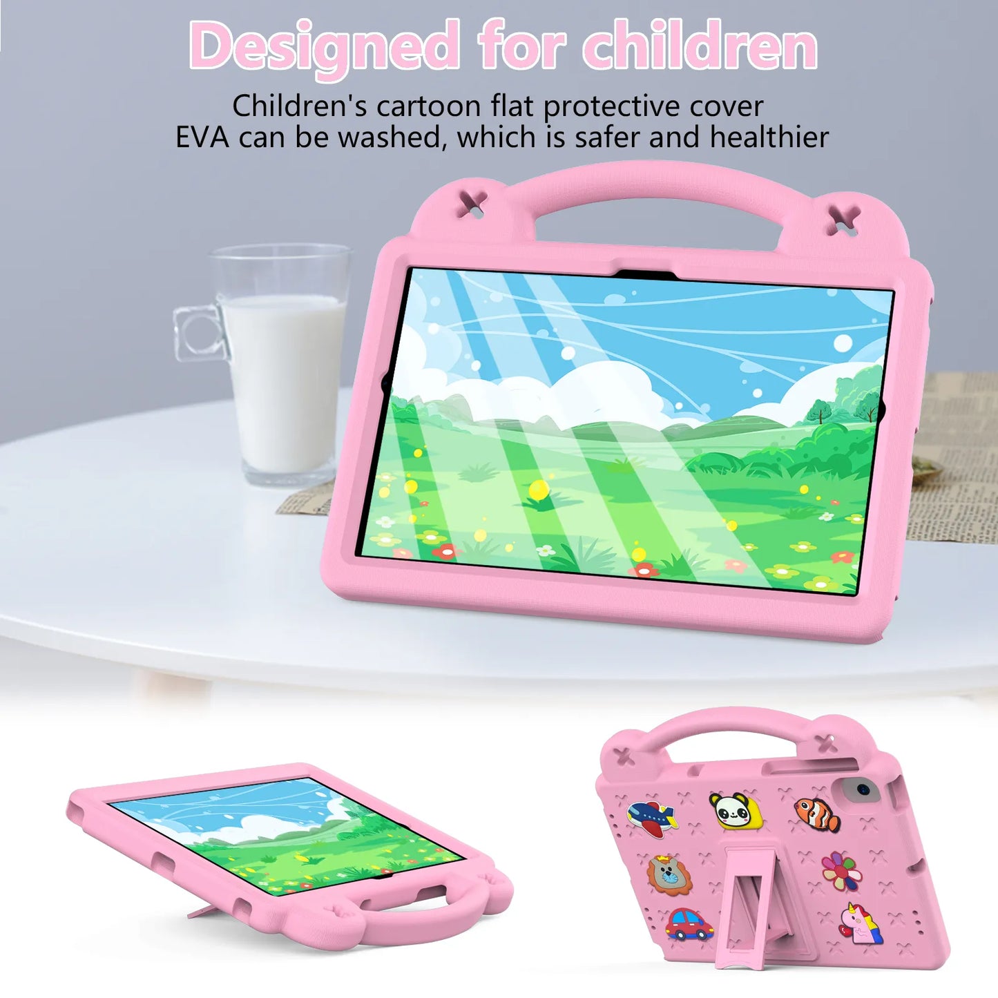 Kids EVA Bear Stand Case For Samsung Galaxy Tab