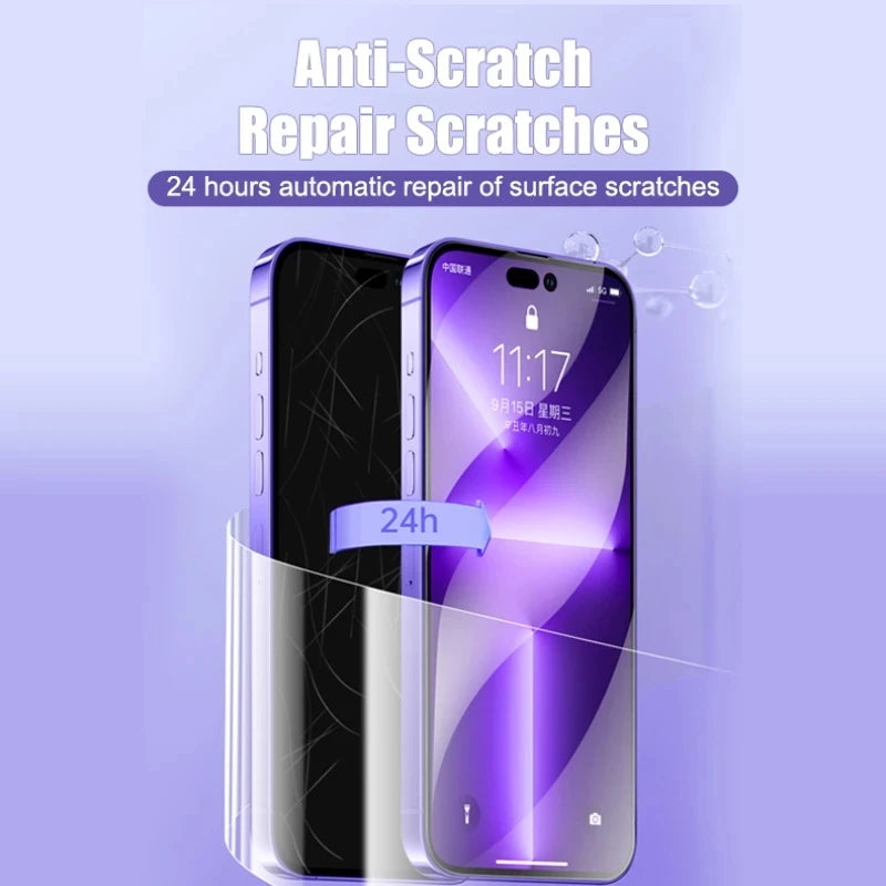 4 Pcs Hydrogel Back Film for iPhone