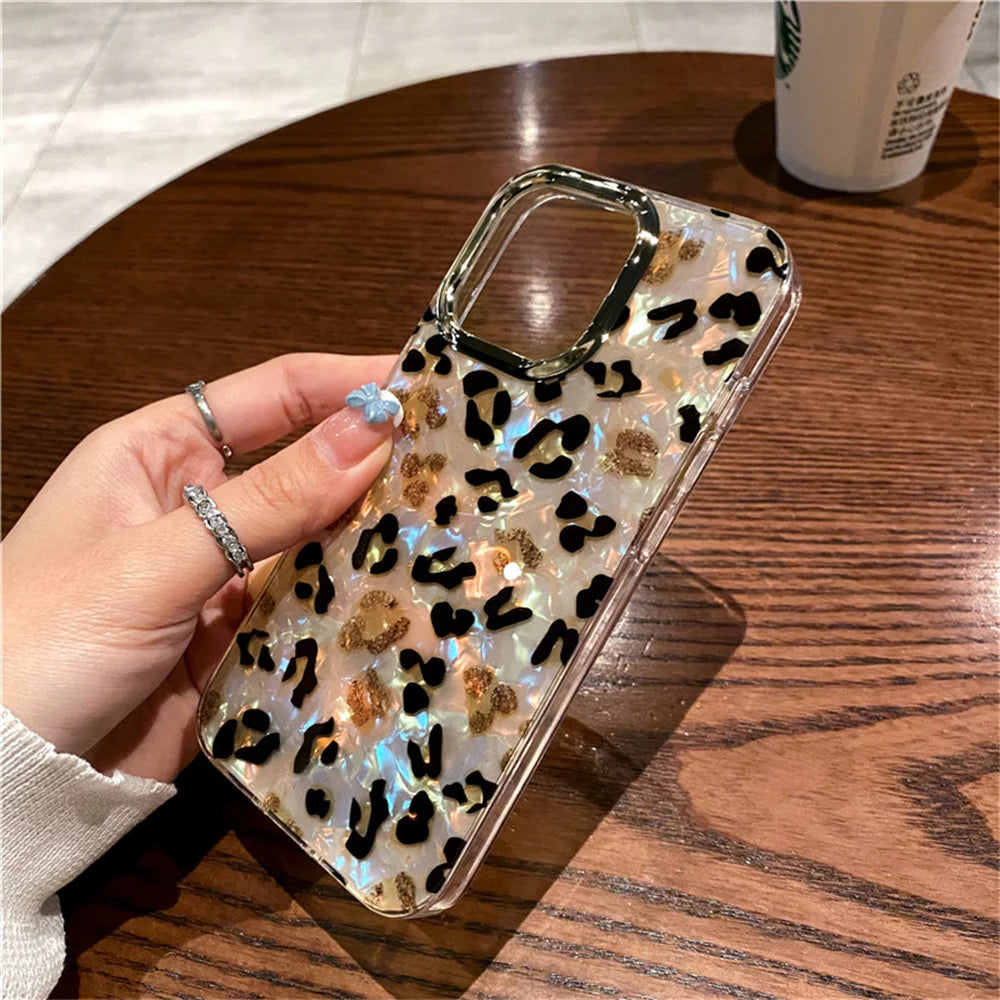 Luxury Leopard Pattern Case For iPhone