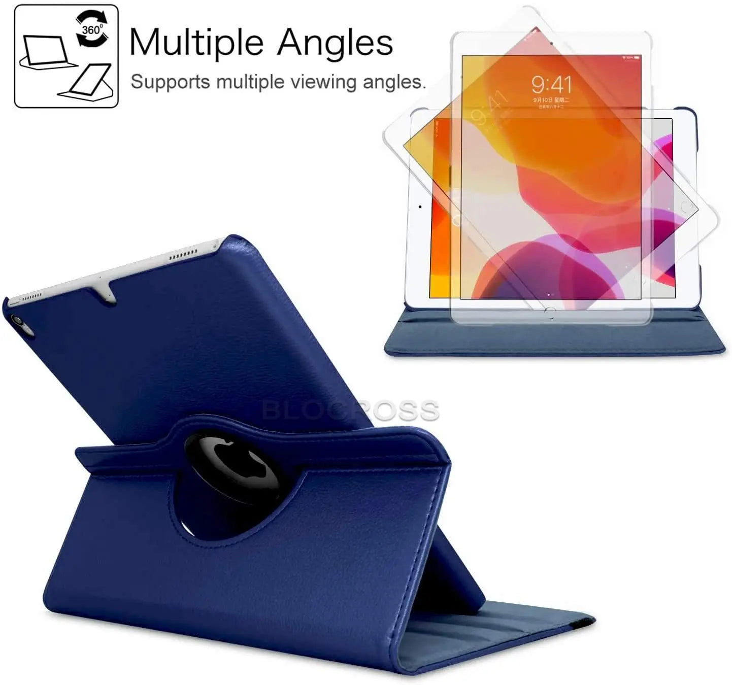 Rotating Stand Cover for iPad