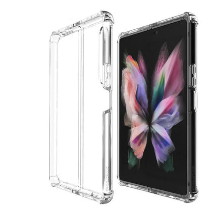 Clear Front Back Silicone Case for Galaxy Z Fold