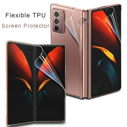 1 Pc Front & Back Soft Hydrogel Film For Galaxy Z Fold