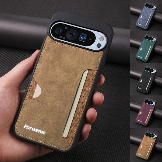 Luxury PU Leather Phone Case For Google Pixel