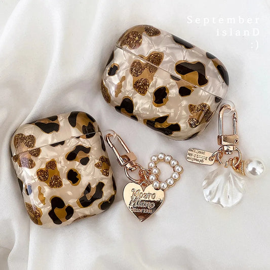 Leopard Silicone Soft AirPods Case