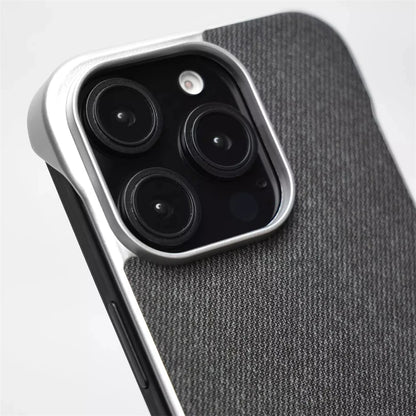 Ultra Thin Cloth Texture Slim Case For iPhone