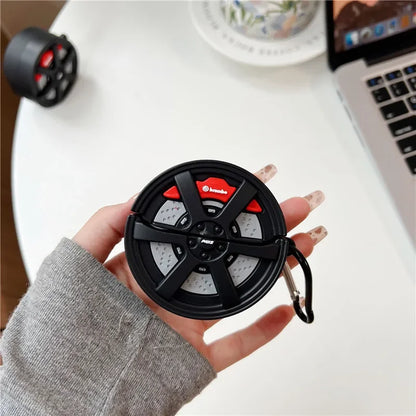 3D Cartoon Wheel Tires Silicon Case For Samsung