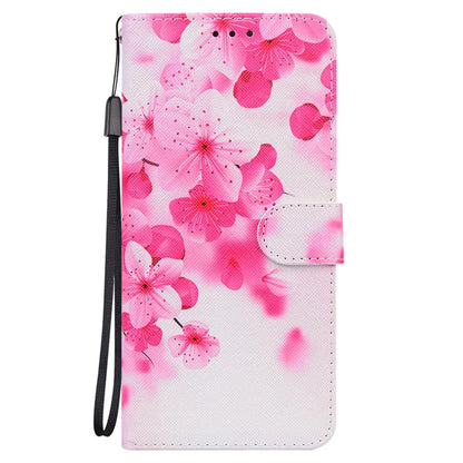 Magnetic Painted Wallet Case For Samsung Galaxy