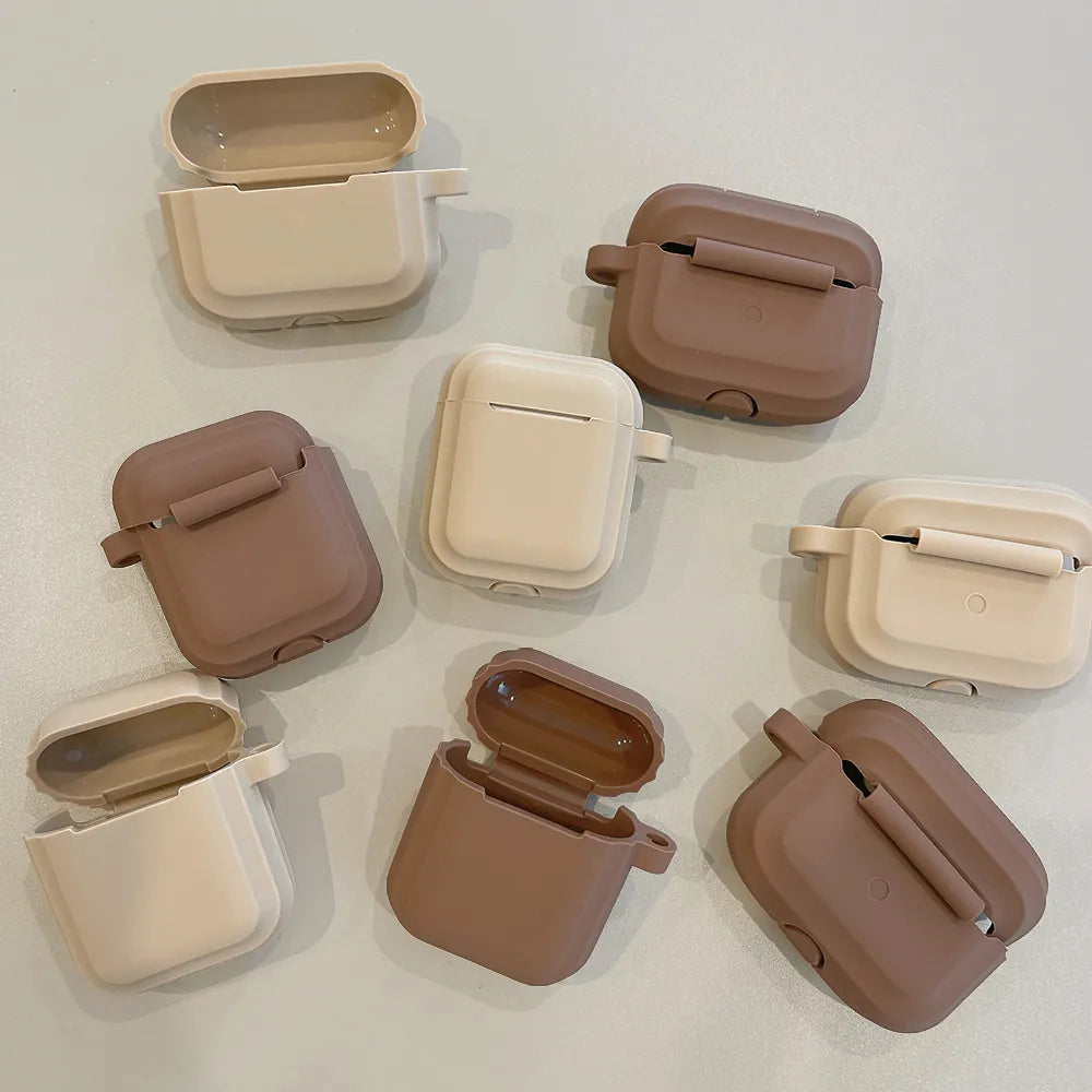 Chocolate Khaki Case For Apple Airpods Pro