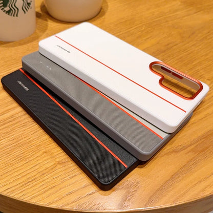 PU Leather Skin Protective Back Cover Case For Samsung