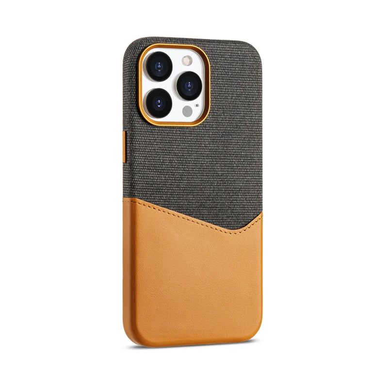 MagSafe Leather Phone Case For iPhone