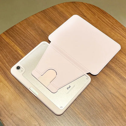 360 Degree Rotation Smart Leather Cover For iPad